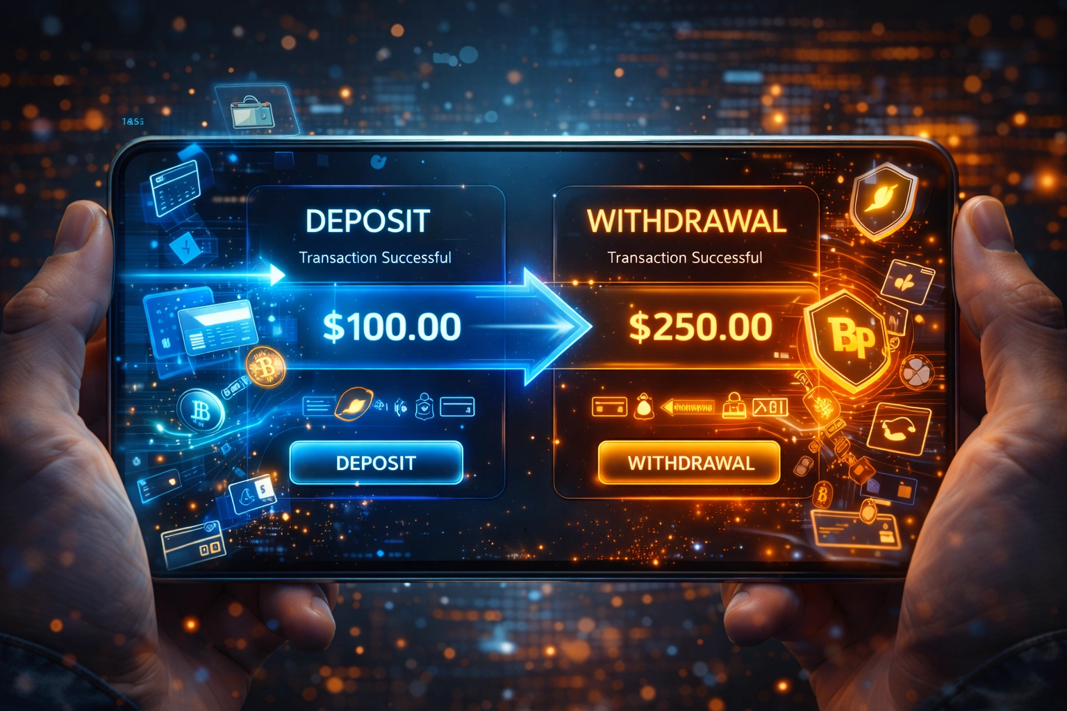 Fast & Secure Transactions: Deposits & Withdrawals at BC.Game